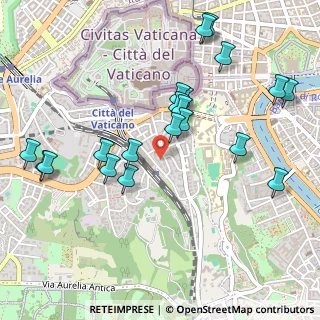 Mappa Piazza Stazione di S. Pietro, 00165 Roma RM, Italia (0.571)