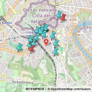 Mappa Piazza Stazione di S. Pietro, 00165 Roma RM, Italia (0.377)