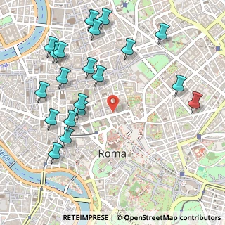Mappa P.za dei Santi Apostoli, 00187 Roma RM, Italia (0.6515)