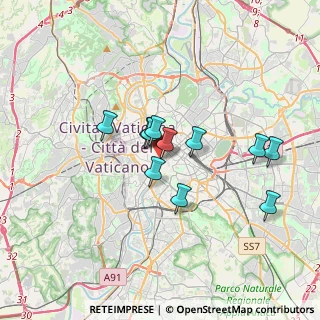 Mappa Piazza Santi Apostoli, 00187 Roma RM, Italia (2.87091)