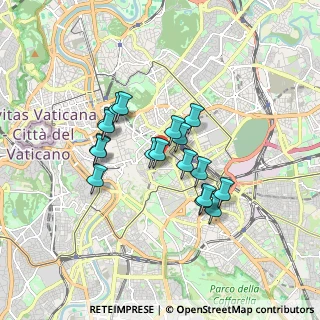Mappa Via Cavour, 00060 Roma RM, Italia (1.43944)