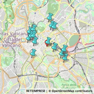 Mappa Via Caprareccia, 00184 Roma RM, Italia (1.63133)