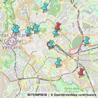 Mappa Via Caprareccia, 00184 Roma RM, Italia (2.43455)