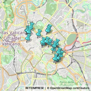 Mappa Via Cavour, 00060 Roma RM, Italia (1.383)