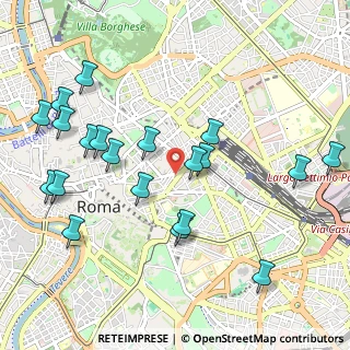Mappa Via Cavour, 00060 Roma RM, Italia (1.218)