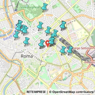 Mappa Via Caprareccia, 00184 Roma RM, Italia (0.9515)