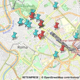 Mappa Via Caprareccia, 00184 Roma RM, Italia (1.142)
