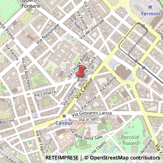 Mappa Via Urbana,  136, 00184 Roma, Roma (Lazio)