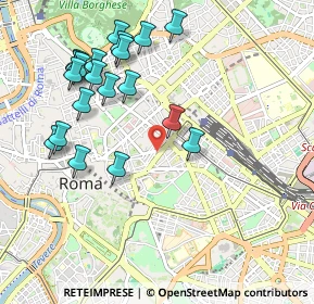 Mappa Via Cavour, 00060 Roma RM, Italia (1.134)