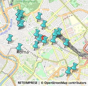 Mappa Via Cavour, 00060 Roma RM, Italia (1.0665)