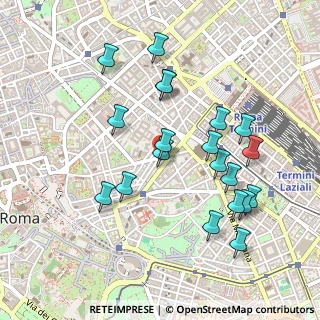 Mappa Via Caprareccia, 00184 Roma RM, Italia (0.512)