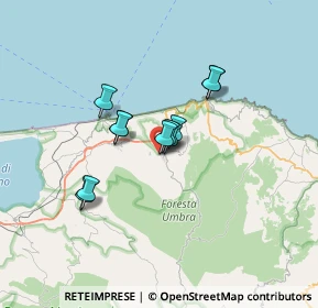 Mappa Via Michele Cilenti, 71018 Vico del Gargano FG, Italia (4.85455)