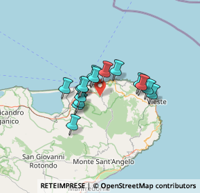 Mappa Via Michele Cilenti, 71018 Vico del Gargano FG, Italia (9.73467)