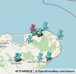 Mappa Via Michele Cilenti, 71018 Vico del Gargano FG, Italia (15.67167)