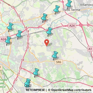 Mappa Via Montalbano Elicona, 00132 Roma RM, Italia (6.45364)