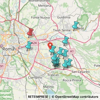 Mappa Borghesiana- Prenestina, 00132 Roma RM, Italia (6.76071)