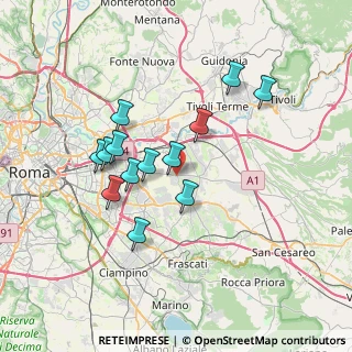 Mappa Borghesiana- Prenestina, 00132 Roma RM, Italia (6.60846)