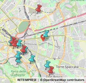 Mappa Via Torre Annunziata, 00177 Roma RM, Italia (2.65615)