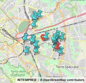 Mappa Via Torre Annunziata, 00177 Roma RM, Italia (1.469)