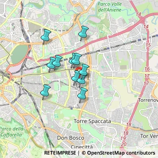 Mappa Via delle Nemesie, 00171 Roma RM, Italia (1.32455)