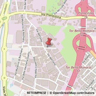 Mappa Via Luigi Casale,  16, 00155 Roma, Roma (Lazio)