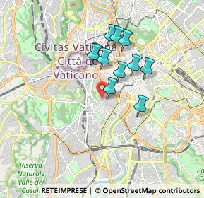 Mappa Salita del Bosco Parrasio, 00153 Roma RM, Italia (1.46909)