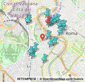 Mappa Salita del Bosco Parrasio, 00153 Roma RM, Italia (0.885)