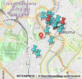 Mappa Salita del Bosco Parrasio, 00153 Roma RM, Italia (0.8805)