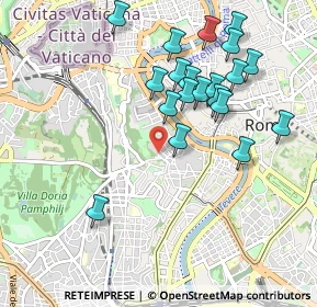 Mappa Salita del Bosco Parrasio, 00153 Roma RM, Italia (1.0325)