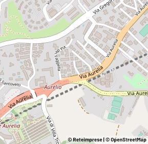 Mappa Via Davide Supino, 00165 Roma RM, Italia (0.12692)