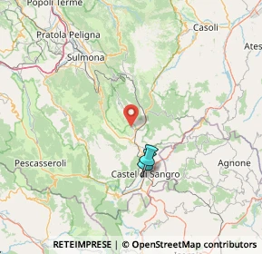 Mappa 67033 Pescocostanzo AQ, Italia (50.51917)