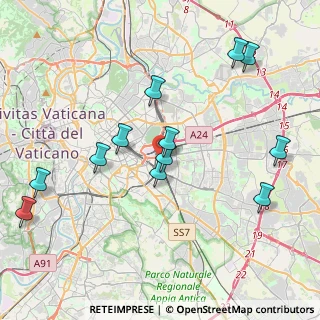 Mappa Via Giovanni Brancaleone, 00154 Roma RM, Italia (4.54833)