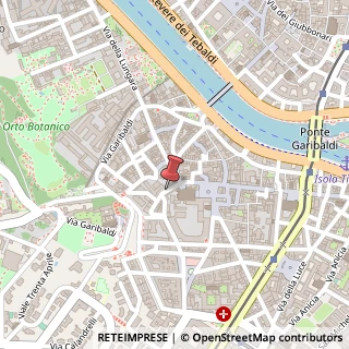 Mappa Via della paglia 1, 00153 Roma, Roma (Lazio)