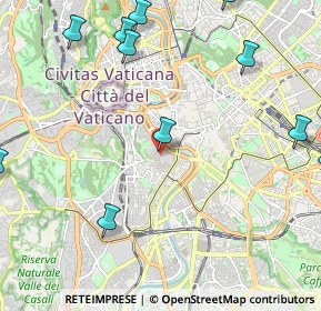 Mappa Via della Paglia, 00153 Roma RM, Italia (3.06636)