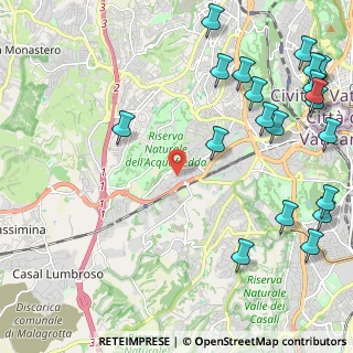 Mappa Via dei Casali Santovetti, 00165 Roma RM, Italia (3.2285)