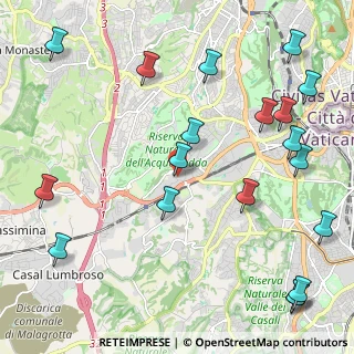 Mappa Via dei Casali Santovetti, 00165 Roma RM, Italia (3.0815)