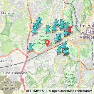 Mappa Via dei Casali Santovetti, 00165 Roma RM, Italia (1.77)