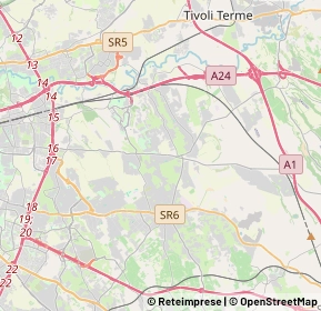 Mappa 00132 Roma RM, Italia (6.357)