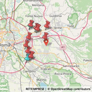 Mappa 5, 00132 Roma RM, Italia (7.58385)