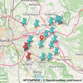 Mappa 5, 00132 Roma RM, Italia (7.50263)