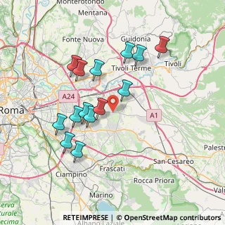 Mappa 5, 00132 Roma RM, Italia (7.33929)