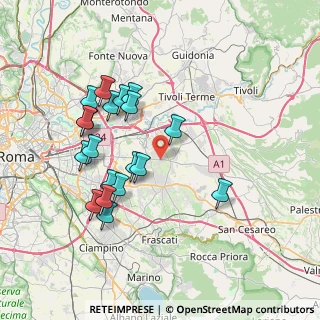 Mappa 5, 00132 Roma RM, Italia (7.67895)