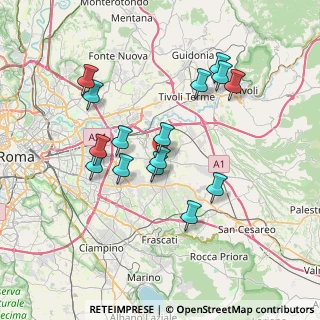 Mappa 5, 00132 Roma RM, Italia (7.21933)