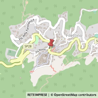 Mappa Via Alessandro Manzoni, 3, 03010 Filettino, Frosinone (Lazio)