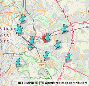 Mappa Via Genazzano, 00177 Roma RM, Italia (4.01545)