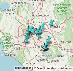 Mappa Via Molfetta, 00171 Roma RM, Italia (10.288)