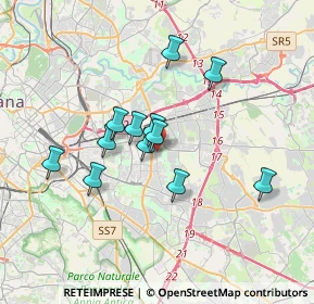 Mappa Via Molfetta, 00171 Roma RM, Italia (3)