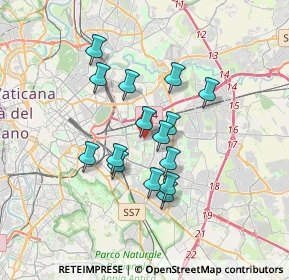 Mappa Via dei Gordiani, 00171 Roma RM, Italia (2.932)