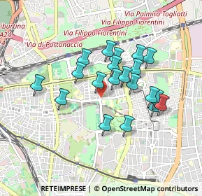 Mappa Via dei Gordiani, 00171 Roma RM, Italia (0.783)