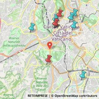 Mappa Via Cardinale Ferrata, 00165 Roma RM, Italia (2.58545)
